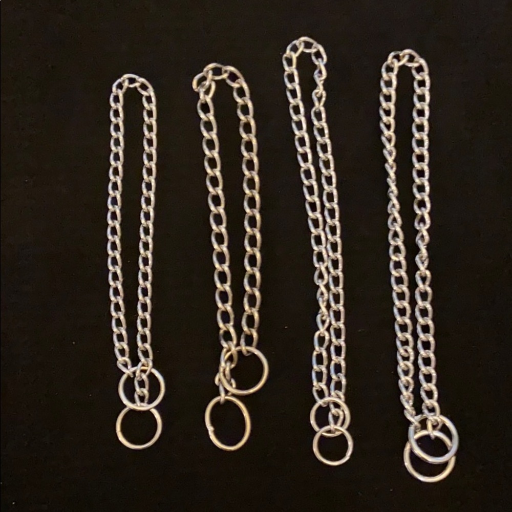 4 Slip Collars For Dog Training
